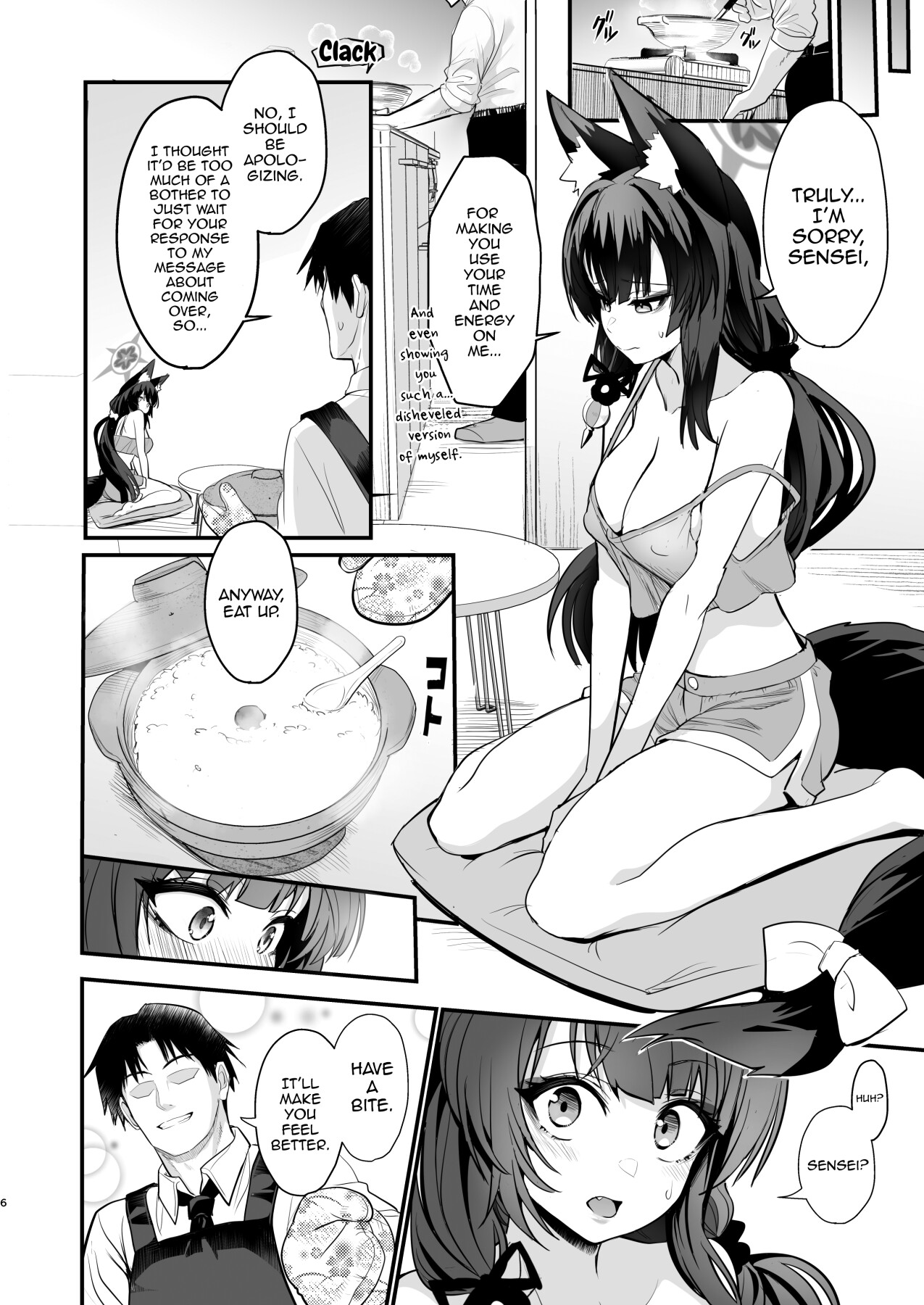 Hentai Manga Comic-Wakamo-san, That's a Cold.-Read-5